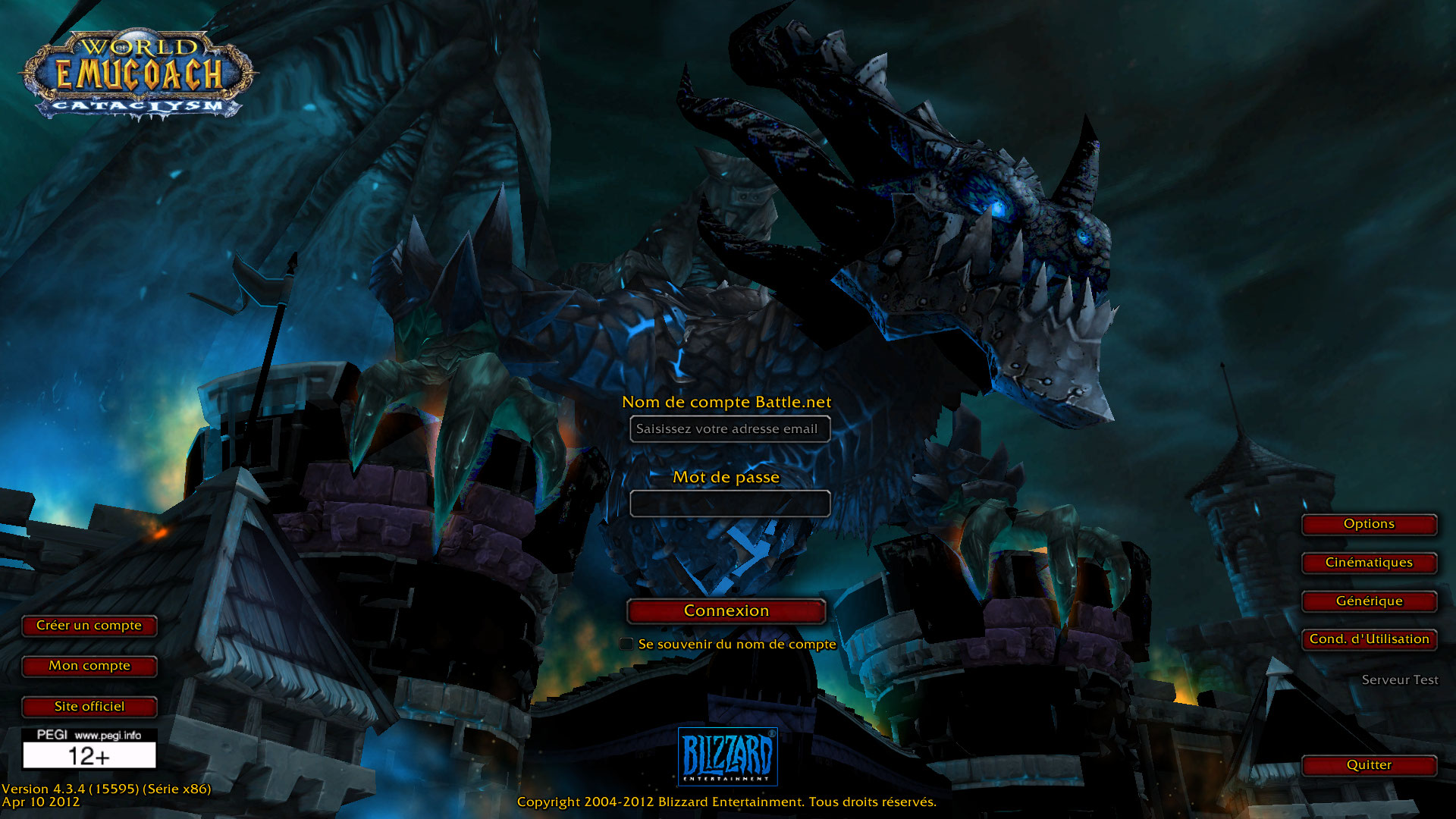 Editing login screen from Classic for Cataclysm 4.3.4 (15595) | EmuCoach |  WoW Emulation Resources | Cataclysm, MOP, Wotlk, TBC